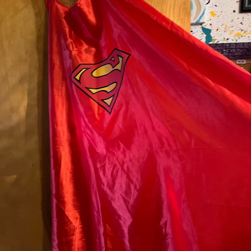 Red Superman Cape /Six Flags